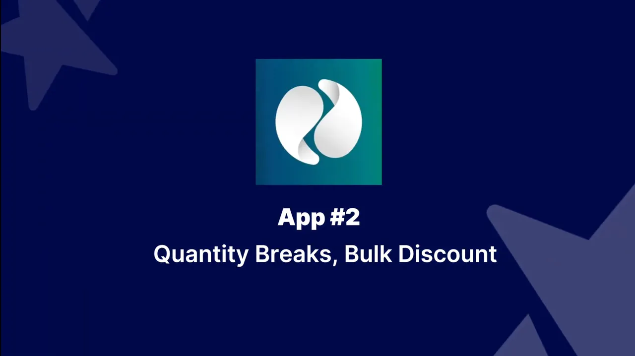 Use Quantities Breaks, Bulk Discount app to incentivize bulk purchases